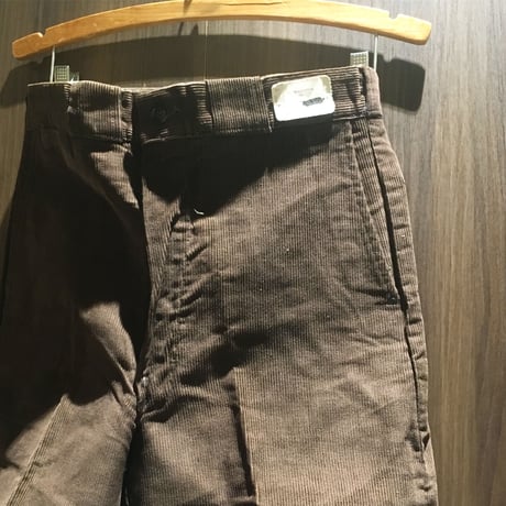1960's Unknown Corduroy Trousers Deadstock