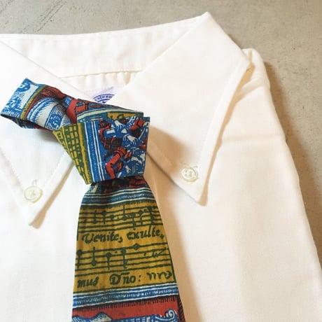 1960's Rooster Cotton Necktie