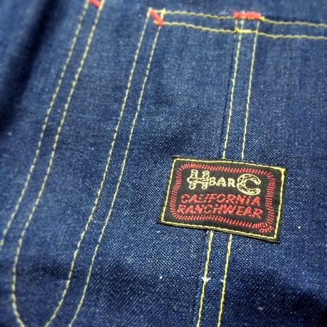 1960's H BAR C Coverall Deadstock
