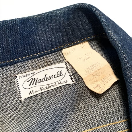 1960〜70's MADEWELL Denim Jacket