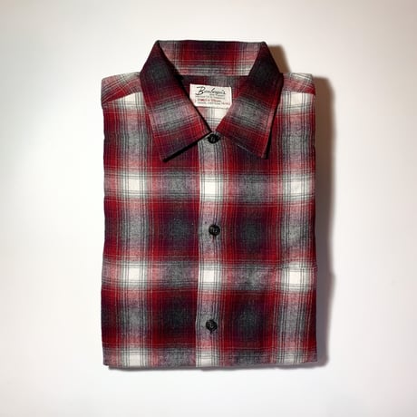 1960's Bamberger's Flannel L/S Shirt Deadstock