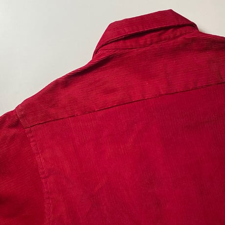 1960's TOWN TOPIC Corduroy L/S Shirt Deadstock