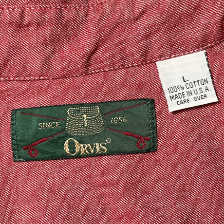 1980's ORVIS Denim L/S Shirt
