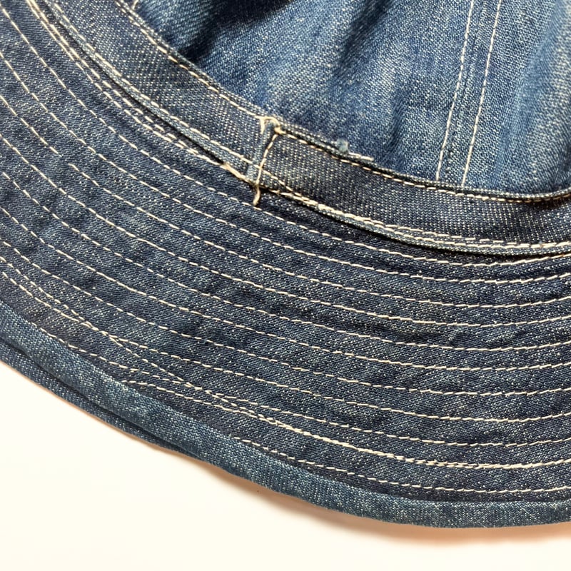1940’s US ARMY M-37 デニムハット ヴィンテージ 米軍実物 1940's US.ARMY M-37 Denim Hat | Unwave