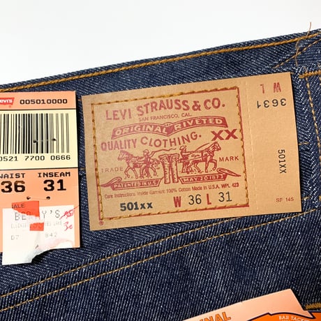 1990's Levi's 501 Denim Pants Deadstock