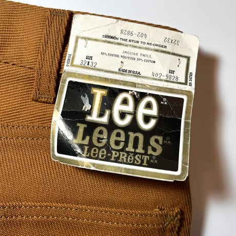 1970's〜 Lee Leens Tapered Pants Deadstock