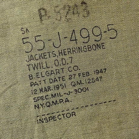 1950's US.ARMY M-47 Herringbone Jacket