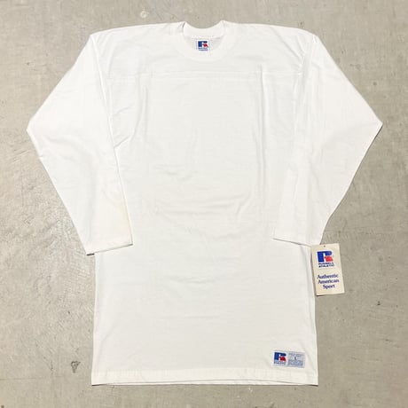 1980〜90's RUSSELL ATHLETIC Football Tee Deadstock