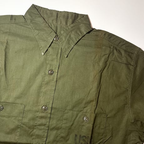 1940's US.NAVY N-3 Poplin L/S Shirt Deadstock