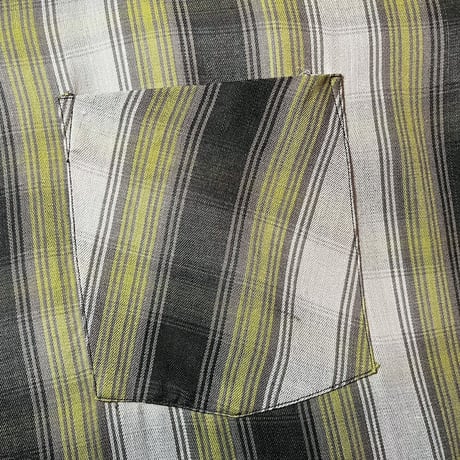 1960's CREASE RESISTANT Rayon L/S Shirt