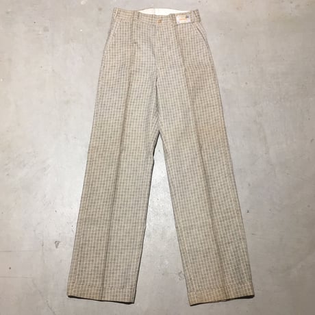 1930's〜 Stifel Fabric Cotton Trousers Deadstock