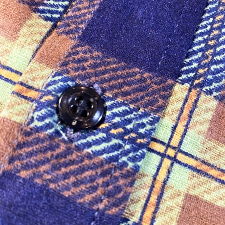 1950's〜 WASHINGTON DEE CEE Flannel L/S Shirt Deadstock