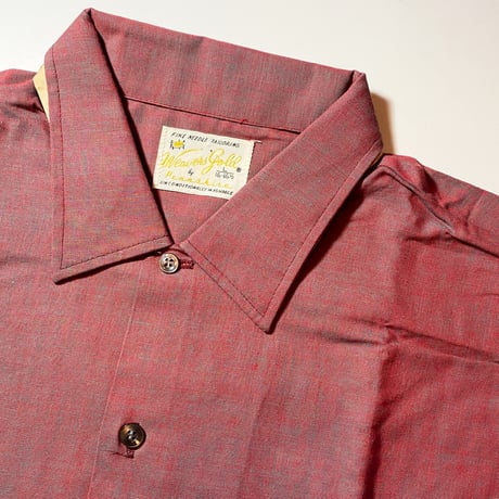 1960's Weavers gold L/S Shirt Deadstock