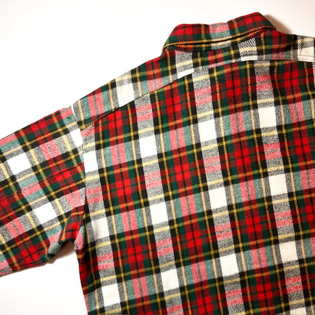 1970's BIG YANK Heavy Flannel L/S Shirt
