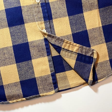 1970's BIG YANK Heavy Flannel L/S Shirt