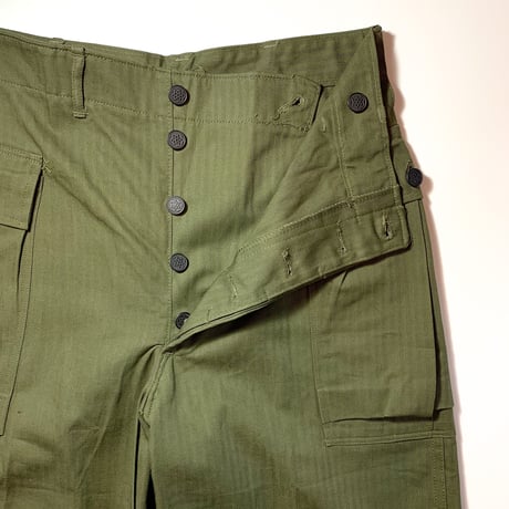 1940's US.ARMY M-43 Herringbone Trousers Deadstock