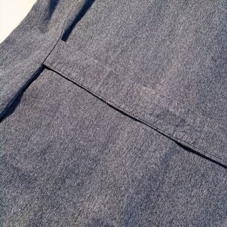 1950's FLEUR BLEUE Black Chambray  Atelier Coat Deadstock