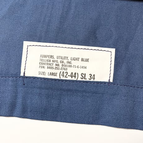 1970's US.NAVY Utility Jumper Deadstock