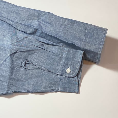 1960's RED DAM Chambray L/S Shirt Deadstock