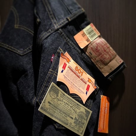 1980〜90's Levi's 501 Black Denim Pants Deadstock