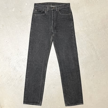 1990's Levi's 501 Black Denim Pants