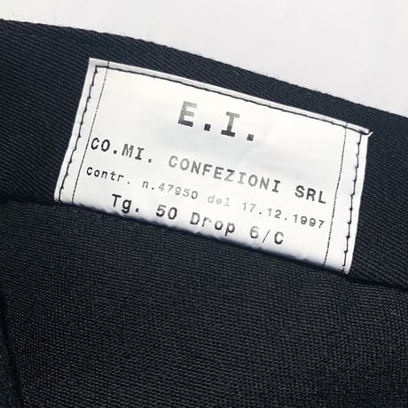 1990's Italy Military Parade Trousers Deadstock