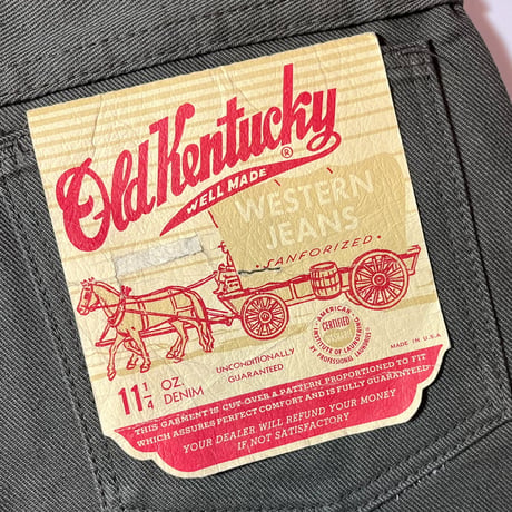 1960's Old Kentucky Tapered Pants Deadstock