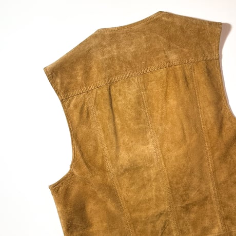 1980's L.L.Bean Suede Leather Vest