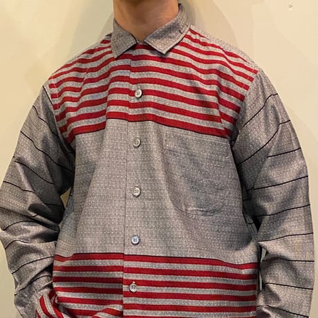 1950〜60's DONEGAL Cotton&Silk L/S Shirt