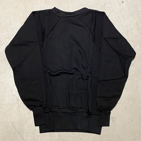 1960's Healthknit Sweat Black Deadstock