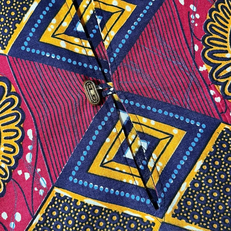 1960's Truval Skipper Pullover Batik S/S Shirt