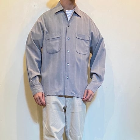 1950's〜 Sportsman Rayon L/S Shirt