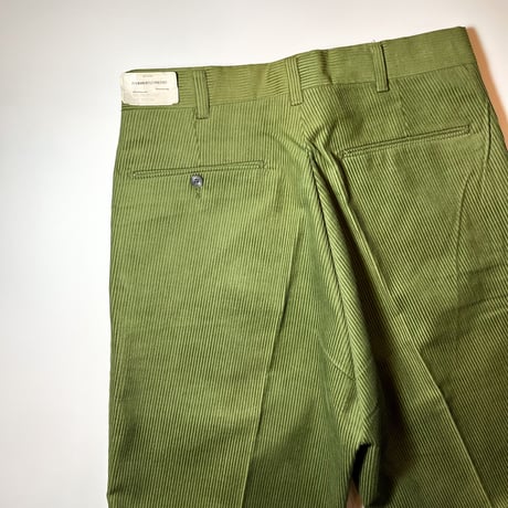 1960's Unknown Corduroy Tapered Pants Deadstock