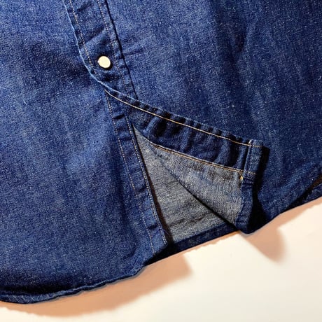 1950's FOREMOST Denim Western L/S Shirt