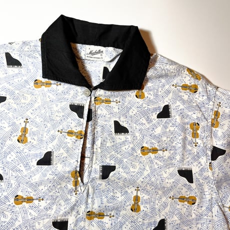 1960's Manhattan Skipper Pullover Pajama L/S Shirt