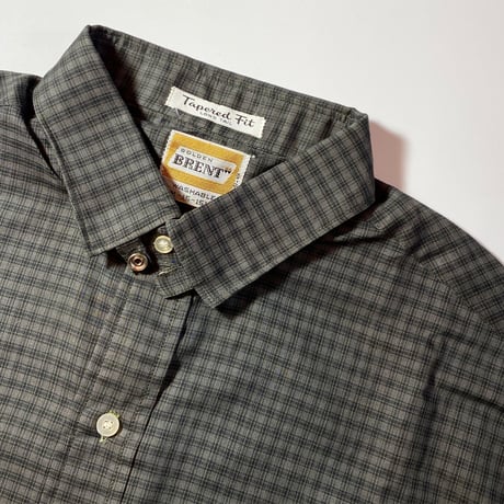 1960's BRENT Tab Color L/S Shirt Deadstock