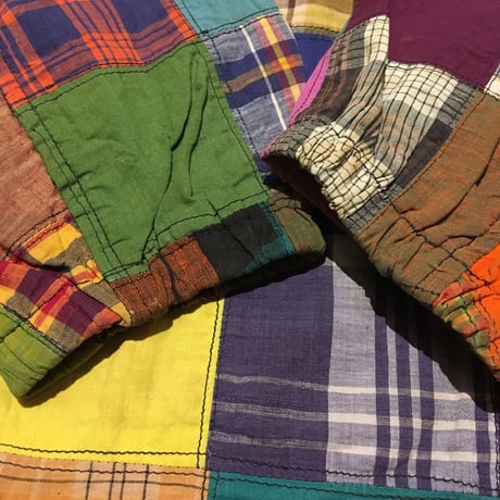 1960's PETERS Indian Madras Patchwork Anorak Parka