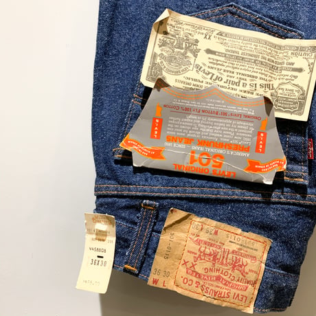 1980's Levi's 501 Denim Pants Deadstock