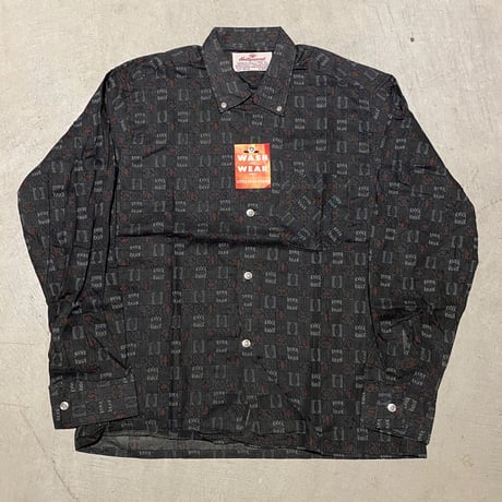 1960's Hollywood Styled L/S Shirt Deadstock