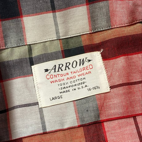 1960's ARROW S/S Shirt Deadstock