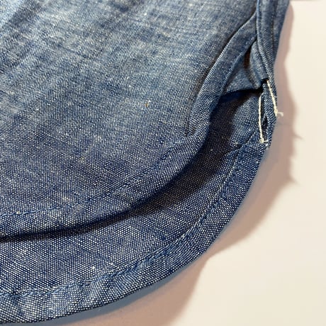 1950's〜 OX-HIDE Chambray S/S Shirt Deadstock