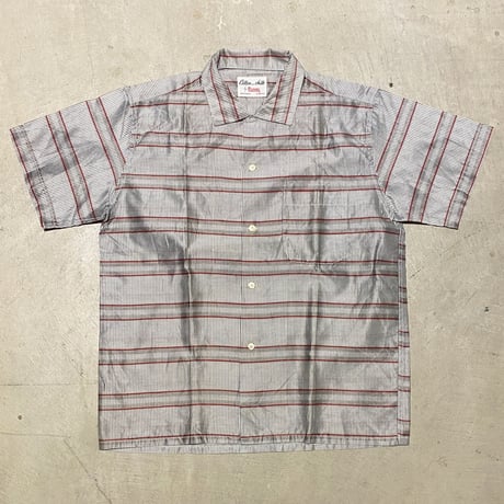 1960's CAMPUS Cotton&Silk S/S Shirt Deadstock