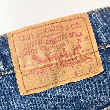 1980's Levi's 517 Denim Pants