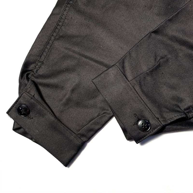 1940〜50's Le Mont-Blanc Black Moleskin Jacket D 1940〜50's Le Mont-Blanc Black Moleskin Jacket D