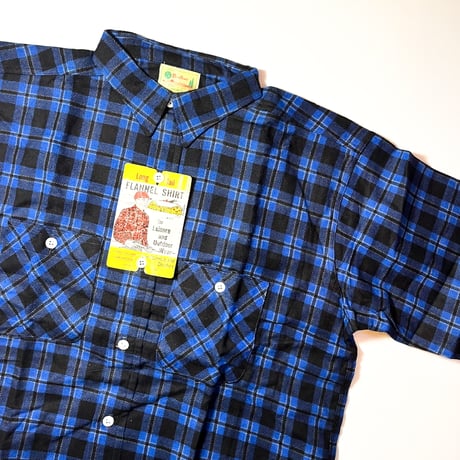 1960's 5 Brother Flannel L/S Shirt Deadstock