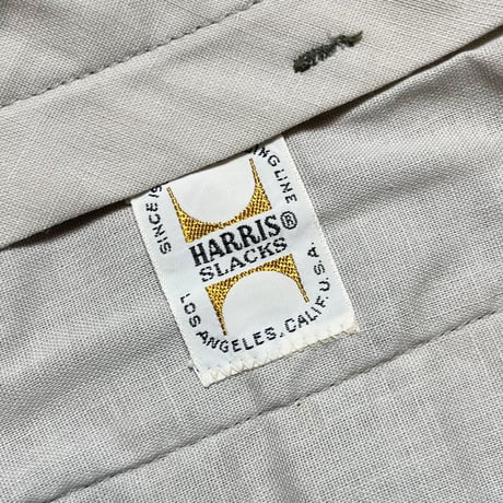 1960's HARRIS Tapered Slacks