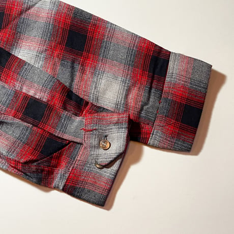 1960's NORRIS Casuals Rayon L/S Shirt Deadstock