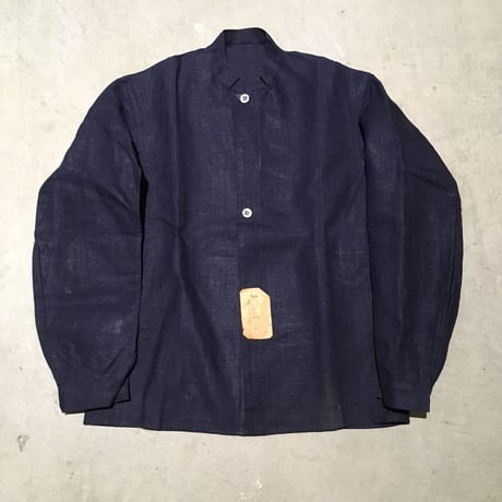 1920〜30's Belgie Linen Jacket Deadstock