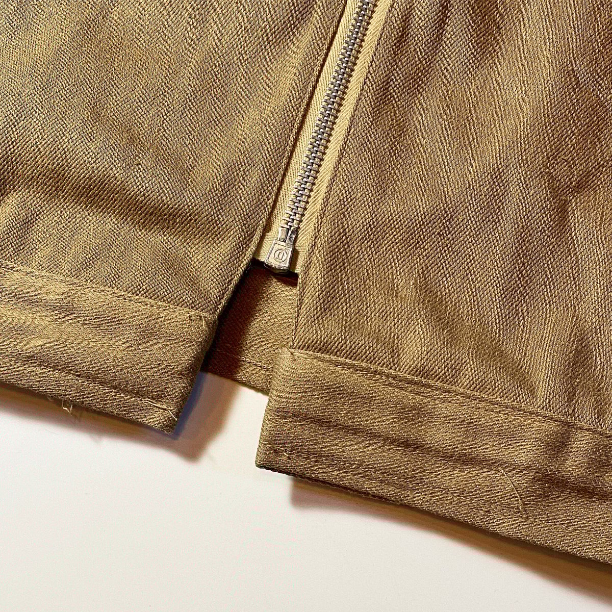 1970's British Brown Denim Prisoner Jacket Dead