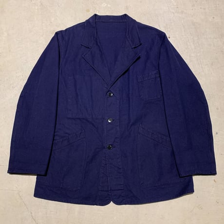 1950's French Unknown Cotton Work Jacket